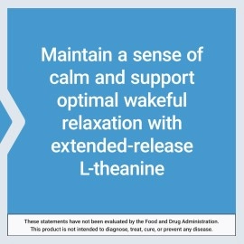 Life Extension Theanine XR Stress Relief - L-Theanine - Promotes a Calm Response to Daytime Stress - Non-GMO, Gluten-Free, Vegetarian - 30 Tablets