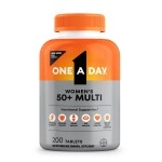 ONE A DAY Womens 50+ Healthy Advantage Multivitamins, Supplement with Vitamins A, C, E, B1, B2, B6, B12, Vitamin D and Calcium, 200 Count