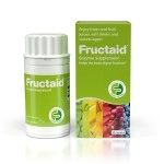 Fructaid for Fructose Malabsorption & Fructose Intolerance - Fructaid Helps The Body to Digest Fructose from Fruits, Vegetables and Other Foods containing Fructose, Like Sucrose and HFCS, 90 Capsules