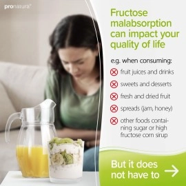 Fructaid for Fructose Malabsorption & Fructose Intolerance - Fructaid Helps The Body to Digest Fructose from Fruits, Vegetables and Other Foods containing Fructose, Like Sucrose and HFCS, 90 Capsules