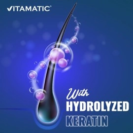 Vitamatic High Potency Biotin 20000 mcg (20mg) with Keratin 100mg - 120 Vegetarian Tablets - Biotin Supplements for Healthy Hair Skin & Nails for Adults