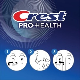 Crest Pro-Health | Portable Alcohol-Free CPC Mist with Clean Mint Flavor | Fights Odor-Causing Germs for Instant Fresh Breath - 1 Count (0.44oz) Breath Spray