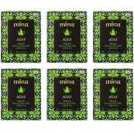 Mina Atay Organic Moroccan Nana Mint Green Tea, 15 Biodegradable Sachets (Pack of 6) - Refreshing Moroccan Mint Tea Bags, Green Tea, Moroccan Mint Green Tea Bags, Low in Caffeine