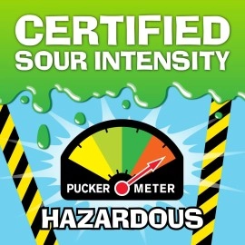 TOXIC WASTE - Hazardously Sour Candy - AMAZON EXCLUSIVE Variety Pack - Purple, Yellow, Green, & Red Drums - 4-Pack