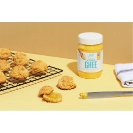 Livlo Organic Vegan Ghee, Keto, Gluten Free, Dairy Free, Soy-Free, Plant Based Alternative to Traditional Ghee & Butter, 14 oz