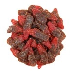 CHILI SOUR Cherry Cola Bottles Gummy, Spicy, Sweet And Sour Cherry Cola Bottles, Chili Gummy 1 lb