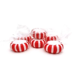 FUNTASTY Starlight Mints Peppermint Hard Candy, Bulk Pack 4 Pounds (About 360 Count) - Refreshing Sweets