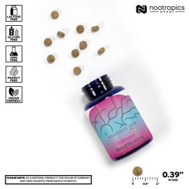 Nootropics Depot Sabroxy Tablets | 500mg | 30 Count | Minimum 10% Oroxylin-A | Oroxylum indicum | May Help Promote Focus & Motivation | May Help Promote Cognitive Function