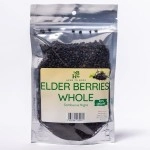 Herb to Body Organic Elderberry Whole - Wildcrafted - 4oz - Packaged with Care - Makes Great Syrup, Teas - Immune System