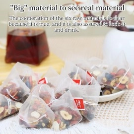 Hee Creek Ginseng Five Treasure Tea for Men\'s Energy and Kidney Health - Wubao Maca Tea (20 Pack, 7.05oz/200g)  