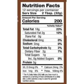 Artisana Organics Raw Walnut Butter with Cashews (14oz Jar)