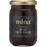 Mina Black Olive Spread, Gourmet Olive Tapenade, 7 oz (200g) - Premium Olive Spread made with Dry Cured Black Olives, Perfect for Appetizers, Dips, and More, Made with Moroccan Olives