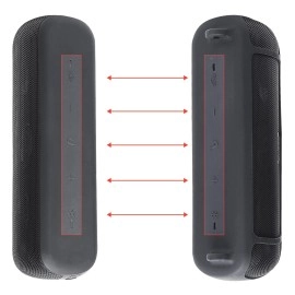 co2CREA Soft Silicone Cover Compatible with Anker Soundcore Motion+ Plus Bluetooth Speaker