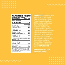 SAMABILA Chicken Instant Ramen Seasoning Powder - Gluten Free - Vegan - Mild - Premium Instant Noodle Soup Powder - 5 oz