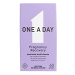 ONE A DAY Postnatal Complete Multivitamin for Post-Pregnancy with Folic Acid and Omega-3 DHA, 60 Count