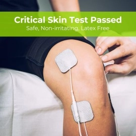 AUVON TENS Unit Replacement Pads Combination Set, 20 Packs Multiple Sizes Electrodes for TENS Unit, Reusable and Latex Free Pigtail TENS Pads for Multiple Pain Relief, 2mm Connector