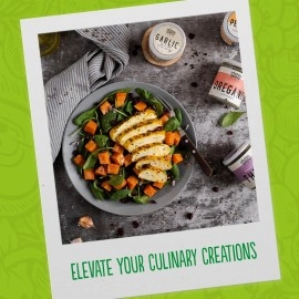 Supergarden Garlic for Cooking - 100% Pure & Natural Freeze Dried Garlic Spices for Cooking - No Artificial Additives or Preservatives - Dried Herbs, Spices & Seasonings by Super Garden (2.12 oz)