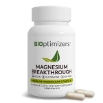 BiOptimizers Magnesium Breakthrough - version 4 -Natural Sleep and Brain Supplement - 30 caps