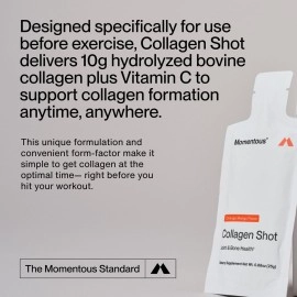 Momentous Collagen Shot Supplement, 15 Servings