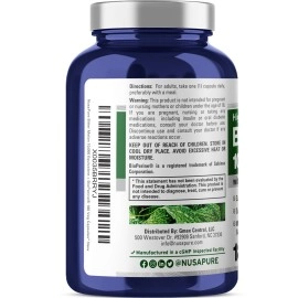NusaPure Bitter Melon Extract 10,000 mg 180 Vegan Caps (100% Vegetarian, Non-GMO, Gluten-Free & 10% Bitter Principles) with Bioperine