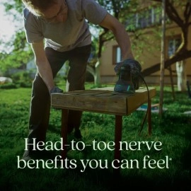 New Chapter Nerve Health Supplement for 3-in-1 Nerve Support from Head to Toe-Vitamin B1 Generates Energy for Nerves, Vitamin B6 Enhances Nerve Communication, Vitamin B12 Builds Nerve Insulation, 30ct