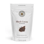 King Arthur Black Cocoa: Dutch Processed Cocoa Powder for Baking - Intense Dark Chocolate Flavor, Unsweetened, Perfect for Cakes, Cookies & Frosting - 14 oz Resealable Bag
