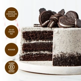 King Arthur Black Cocoa: Dutch Processed Cocoa Powder for Baking - Intense Dark Chocolate Flavor, Unsweetened, Perfect for Cakes, Cookies & Frosting - 14 oz Resealable Bag