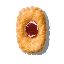 Bahlsen Deloba Red Currant Cookies (3 boxes) - Sweet & delicate, buttery puff pastry biscuits with light crispy layers and red currant filling - 3.5 oz boxes