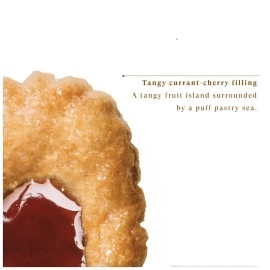 Bahlsen Deloba Red Currant Cookies (3 boxes) - Sweet & delicate, buttery puff pastry biscuits with light crispy layers and red currant filling - 3.5 oz boxes