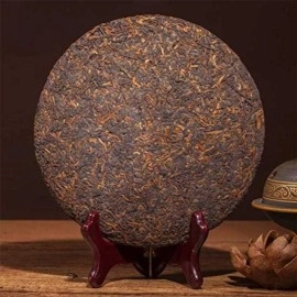  jin zhen tea 12.59 oz Palace tribute cake Yunnan Pu\'er tea cooked tea 357g