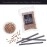 LOCCA Premium Boba Pearls Tapioca Pearls for Bubble Tea Boba Balls for Drinks - (1 Bag with 8 Straws)