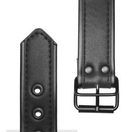 QUYUWOWO Armband Leather Harness for Man Adjustable Armband Harness Belt 2 PCS(Armband Harness-Black)