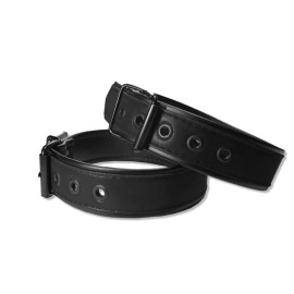 QUYUWOWO Armband Leather Harness for Man Adjustable Armband Harness Belt 2 PCS(Armband Harness-Black)