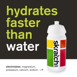 SKRATCH Labs Hydration Sport Drink Mix | Raspberry Limeade with Caffeine (15.5 oz, 20 Servings) | Electrolyte Powder Developed Athletes and Sports Performance, Gluten Free, Vegan, Kosher