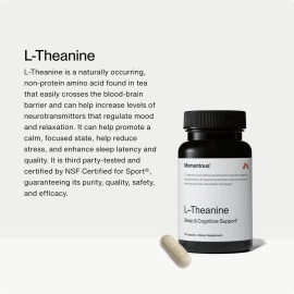Momentous L-Theanine Capsules, 60 Servings