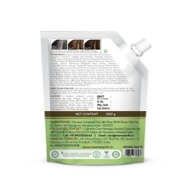 Mamaearth Natural Henna Paste, Ready to Apply, with Henna & Dark Roasted Coffee for Rich Naturally Colored Hair - 200 g