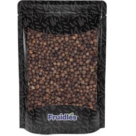 Fruidles Whole Allspice Berries, Jamaican Pepper, Non-GMO, Multipurpose Berry, Freshly Packed in a Resealable Bag 6oz