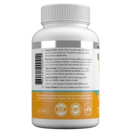 Hayat Vitamins Vegan Natural Vitamin D 2400 IU, D2, Certified Halal, 60 Tablets