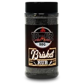 10-42 BBQ Brisket Rub (NO MSG) 10.5 oz - All-Natur..