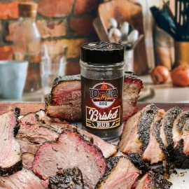 10-42 BBQ Brisket Rub (NO MSG) 10.5 oz - All-Natural Spice Seasoning for Steak, Rib, Meat - Beef Brisket Seasoning Dry Rub - BBQ Rubs and Spices for Smoking and Grilling - Brisket rub for smoker - 0
