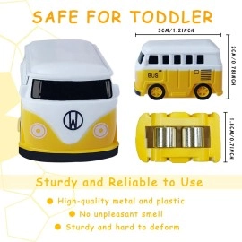 [9 Pack] Race Track Car Adventure Replacement Car Toys, Car Adventure Toys Accessories, Preschool Educational Toy Vehicle, Parent-Child Interactive Racing Kids Toy, Mini Car Toys (1.2 x 0.7 x 0.8)