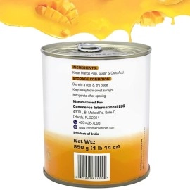 Eastern Feast - Kesar Mango Pulp, 30oz / 850g