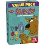 Betty Crocker Scooby Doo Fruit Flavored Snacks, Treat Pouches, Value Pack, 22 ct