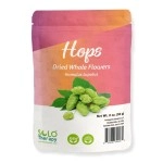 Solo Therapy Hops Flowers 2 oz , Hops Flowers Dried , Resealable Bag, Dried Humulus lupulus Loose Tea , Hops Tea