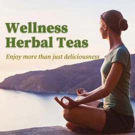 FullChea - Mugwort Tea Bag 40 Teabags, 1.5g/bag - 100% Pure Natural Artemisia Vulgaris Herbal Tea - Rich In Antioxidants