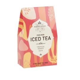 Harney & Sons Tropical Mango Fresh Brew Iced Tea, Three 2-quart bags