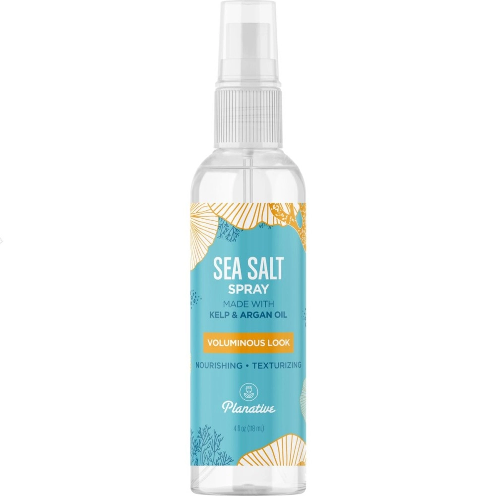 Planative Sea Salt Texture Spray for Volumizing Beach Waves and Curls - Hair Styling Volumizer with Extra Hold, Non-Sticky Finish
