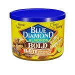 Blue Diamond Almonds, BOLD Elote Mexican Street Corn Flavored Snack Nuts, 6 Ounce Can