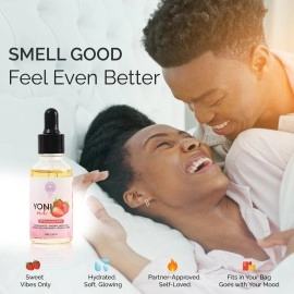Magical V Yoni Oil For Women Organic Feminine Care l Moisturizer For Wetness (Strawberry) Ingrown Hair Ph Balance Feminine Body Deodorant Eliminates Odor With Essential Oils