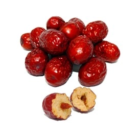 DABC OAK LAND DOL American Packaged Red Dates High Nutrition Jujube Dates High Vitamin Red Dates Gourmet Candied Dates Snack Food Red Dates Dried Fruits Sweet Red Dates (Red Dates, 1LB)